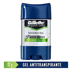 Amazon: Gillette Desodorante Antitranspirante en Gel Power Rush 82 gr | Planea y Ahorra