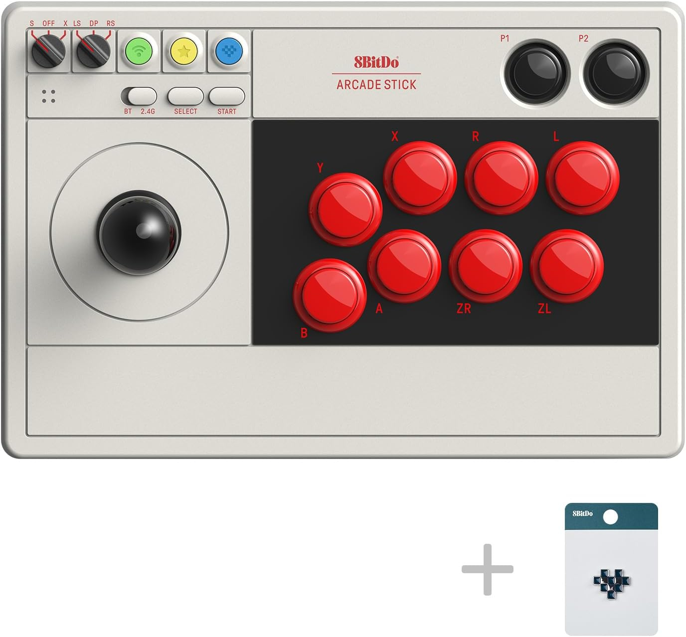 Amazon/ 8Bitdo Arcade Stick para Switch y Windows
