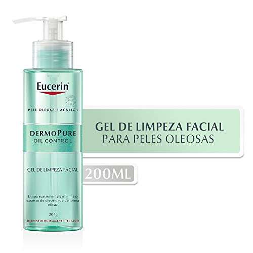 Amazon: Limpiador Facial Eucerin DermoPure Gel - 200 ml | Precio Prime