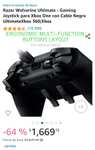 Amazon: Razer Wolverine Ultimate - Gaming Joystick para Xbox One con Cable Negro Ultimate