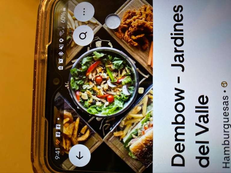 Uber Eats: Hamburguesa Burger Sauce en Dembow by Maluma a $17 (Waffle Fries a $5)
