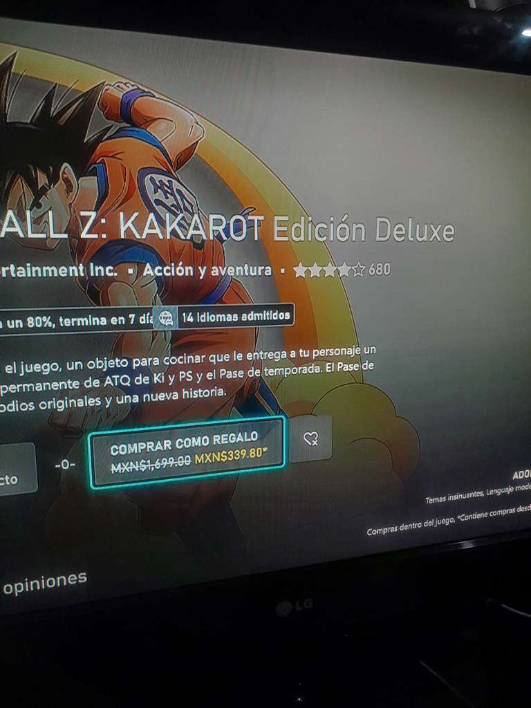 Xbox: DB Kakarot Deluxe en la tienda de xbox
