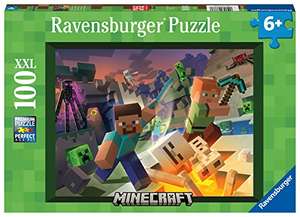 Amazon: Ravensburger - Minecraft - Rompecabezas XXL de 100 Piezas para niños