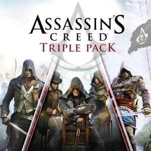 Assassin's Creed Triple Pack - Black Flag, Unity, Syndicate ARG Xbox live