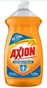 Amazon: Axion Complete Lavatrastes Líquido Antibacterial, Todo en uno, 1.1 L | envío gratis con Prime