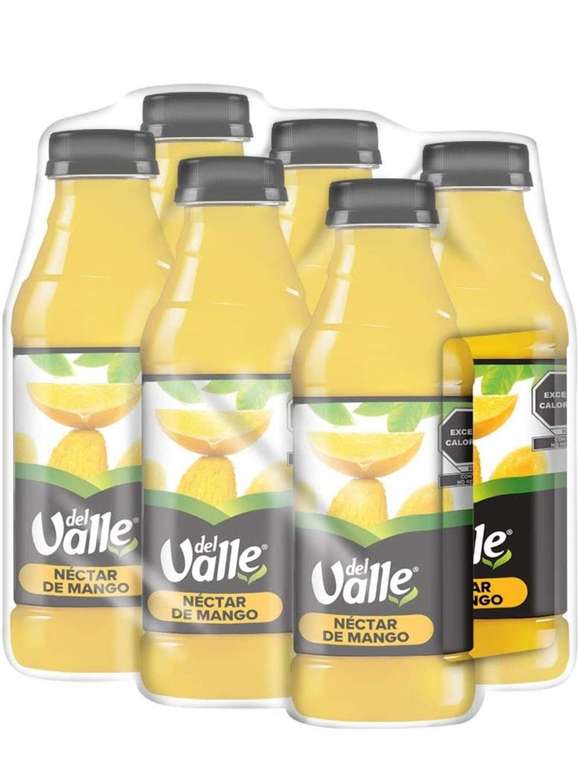 Amazon: Del Valle mango, 6 Pack - 500ml/botella