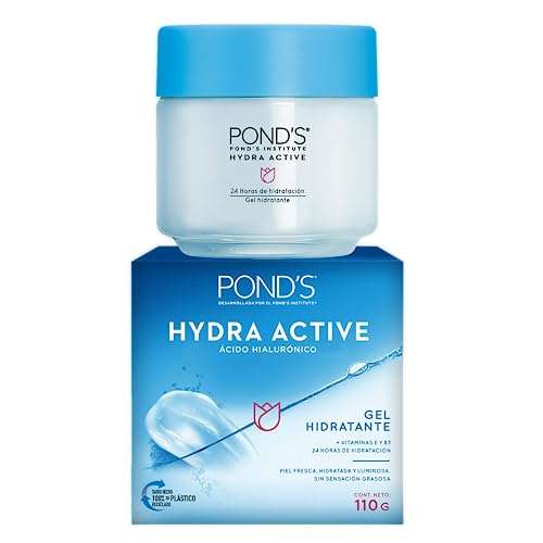 Amazon: Pond's Hydra Active Gel Hidratante 110 g con ácido hialurónico