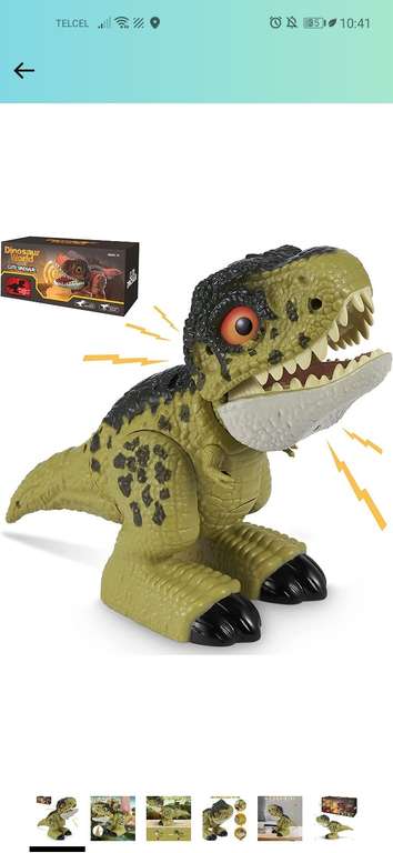 Amazon: SEASKY Tiranosaurio Rex Juguetes para niños - Versión Q Dinosaurio Jurásico Juguete épico Regalo