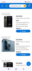 Walmart: iPhone 12 PRO MAX 256GB | Puede bajar a $8400 con cupón personalizado + cashback Cashi