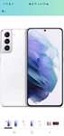 Amazon: Samsung Galaxy S21 phantom white versión estadounidense (Reacondicionado)
