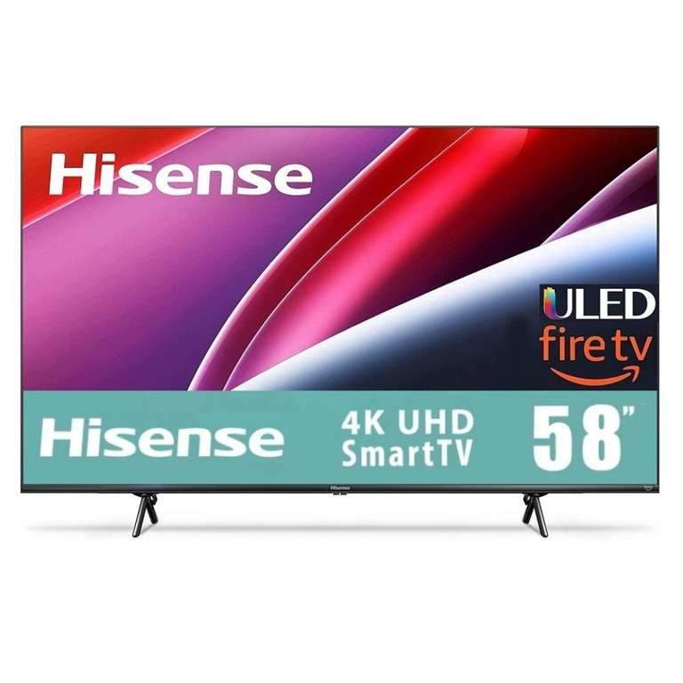 Walmart: TV Hisense 58 P 4K Pantalla ULED Ultra HD Smart 58U6HF
