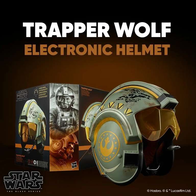 Juguetrón: Hasbro Star Wars Casco Trapper Wolf Black Series