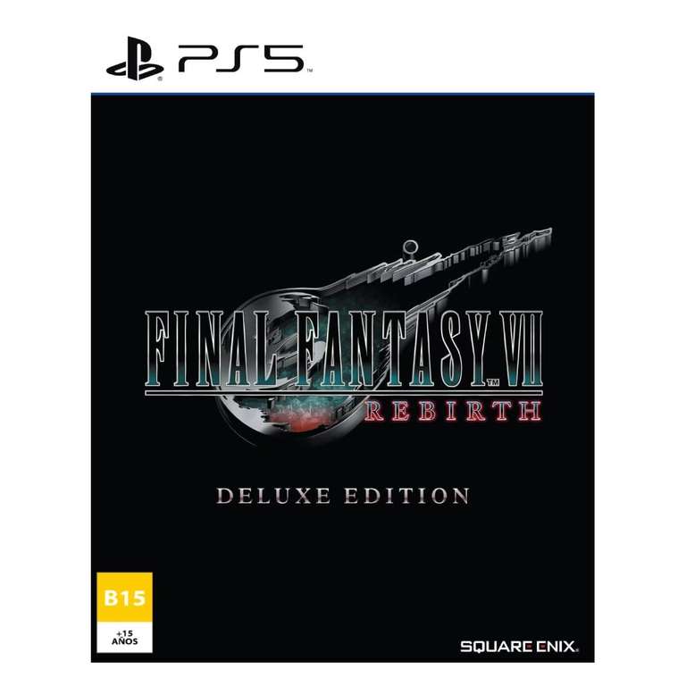Claro Shop: Final Fantasy VII Rebirth Edición Deluxe Edition - PlayStation 5