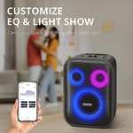 Amazon: Tronsmart Bocina HALO 200, Speaker de 120W Altavoz inalámbrico Portátil, Impermeable IPX6 18 Horas de Reproducción, Luces RGB
