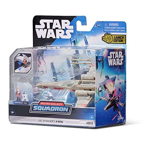 Amazon: STAR WARS Micro Galaxy Squadron Starfighter Class Luke Skywalker'S X-Wing