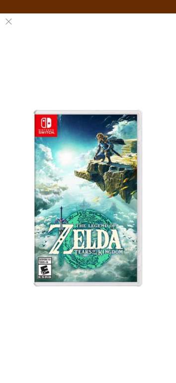 Linio: Nintendo switch Zelda Tears of The kingdom (o 1099$ aplicando BIENVENIDO100)