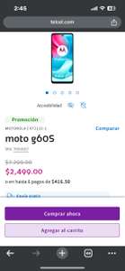 Telcel: MOTOROLA | XT2133-1 Moto g60S