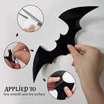Amazon: Decoración de murciélagos 3D de Halloween, 60 piezas de 4 tamaños realistas- envío prime