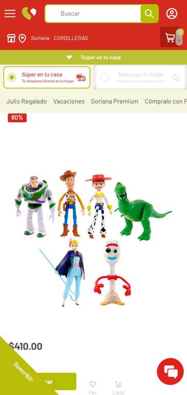 Soriana: Toy Story Figuras Parlantes Surtido