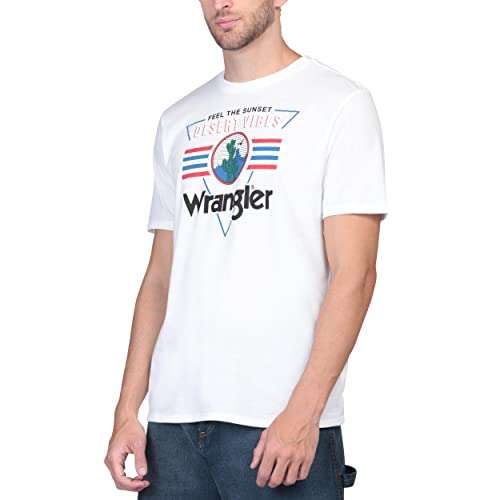 Amazon: Wrangler Western Camiseta para Hombre | envío gratis con Prime