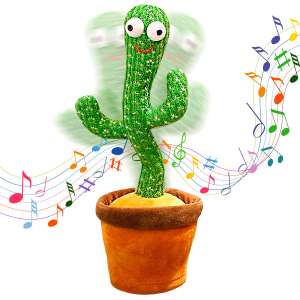 Amazon: TUL Juguetes de Cactus bailarín, Cactus parlante Que Repite lo Que Dices, Ideal para bebés y Toddlers, Divertidos Cactus eléctricos