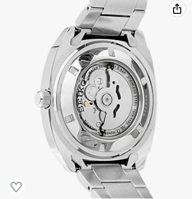 Amazon USA - Oferta del día Reloj Seiko para Hombres, 44mm, Acero  Inoxidable 