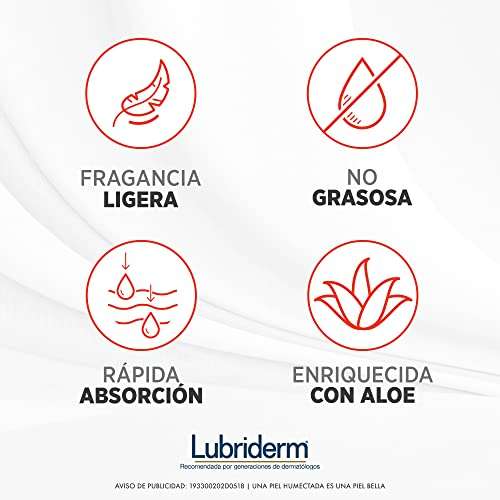 Amazon: Lubriderm Men - Crema Corporal 3 en 1 - Enriquecida con Aloe - 400mL