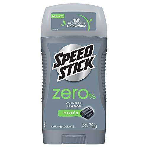 Amazon Speed Stick Zero Desodorante / Antitranspirante Charcoal 76gr en barra