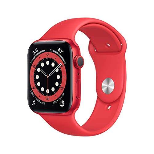 Amazon: Apple Watch Series 6 (44 mm, gps) (Reacondicionado) color rojo