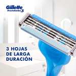 Amazon: Gillette Rastrillos para Afeitar Prestobarba 3 Cool 4 Unidades (Planea y Ahorra)