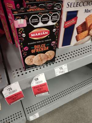Walmart: Caja de Galletas Pan de Muerto $6.01 última liquidación