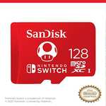 Amazon: SanDisk 128GB microSDXC UHS-I card for Nintendo Switch