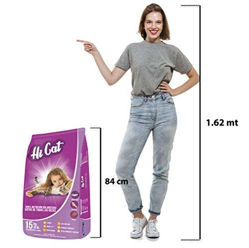 Amazon: 15 kilos de croquetas para gato marca Hi Cat (31.50 el kilo)