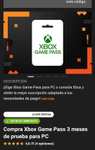 Gamivo: Xbox Game pass 3 meses por $201.61 MX Convertibles a 4 meses ultimate CUENTAS NUEVAS, Leer descripción