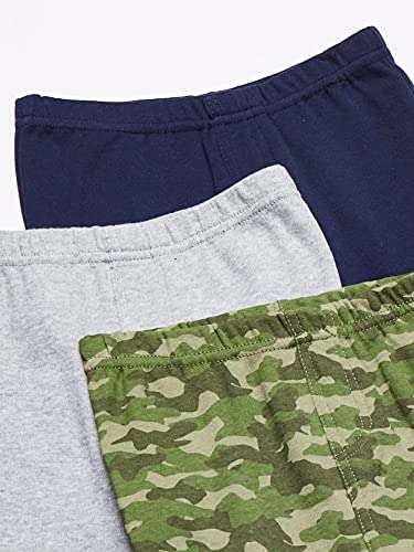 Amazon Luvable Friends Paquete de 3 Pantalones con puño en Cintura y Tobillo, para bebé 0-3 meses- envío prime