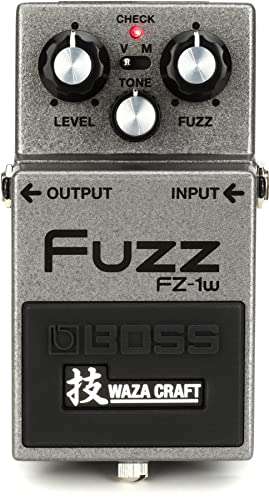 Amazon: Pedal de efecto para guitarra Boss Fuzz FZ-1W Waza Craft