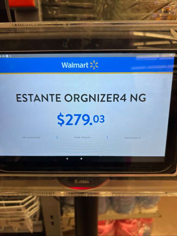 Walmart: Estante Organizador 4 niveles
