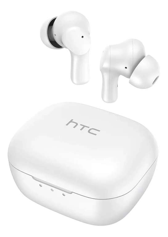 MercadoLibre: Audífonos HTC Inalámbricos Bt5.3 Tws4 (Blancos)