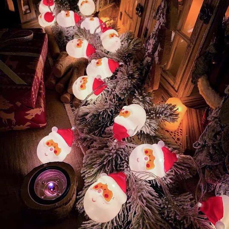 amazon : Luces de decoración de Navidad ,LED, USB