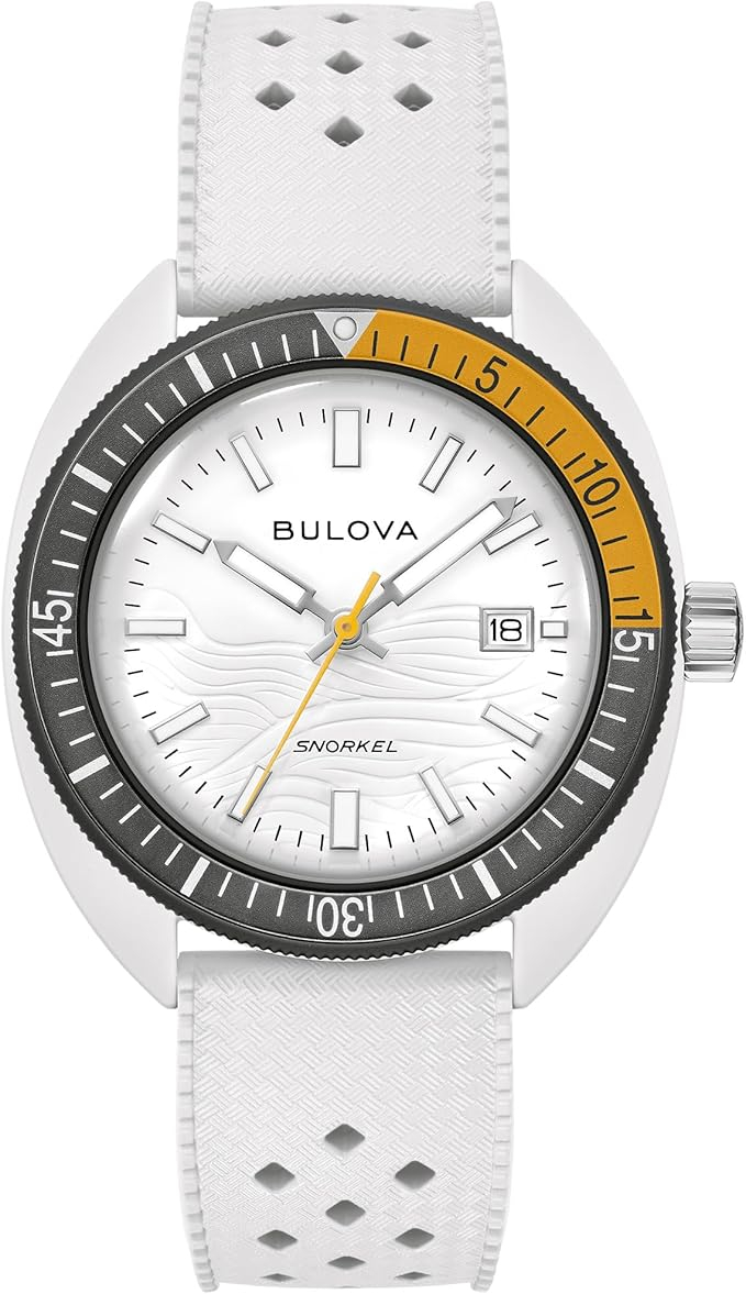 Amazon: Reloj Bulova Oceanographer - Caja de cerámica exclusiva de Amazon