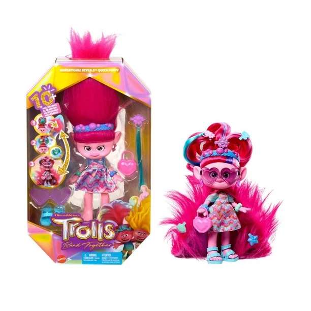 Walmart: Muñeca Mattel Trolls Poppy Premium