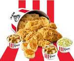 KFC: Nuevo Box 5 en 1 $99 o Paquete Chicken Break $169 (7 piezas cruji + 2 Puré individuales + 1 Ensalada Individual + 3 bísquets) y Más