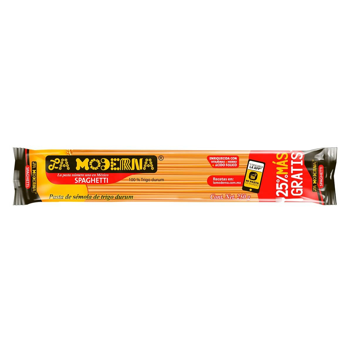 AMAZON: La Moderna, Spaghetti, Pasta, 250 Gramos