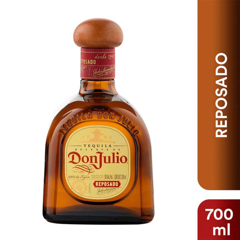 HEB: Tequila Don Julio Reposado 700ml [Monterrey, NL]
