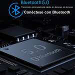 Amazon: Bocina Bluetooth 5.0 Altavoz Inalámbrico Impermeable con Sonido Estéreo HD Bajos Profundos, Reproducción Manos Libres