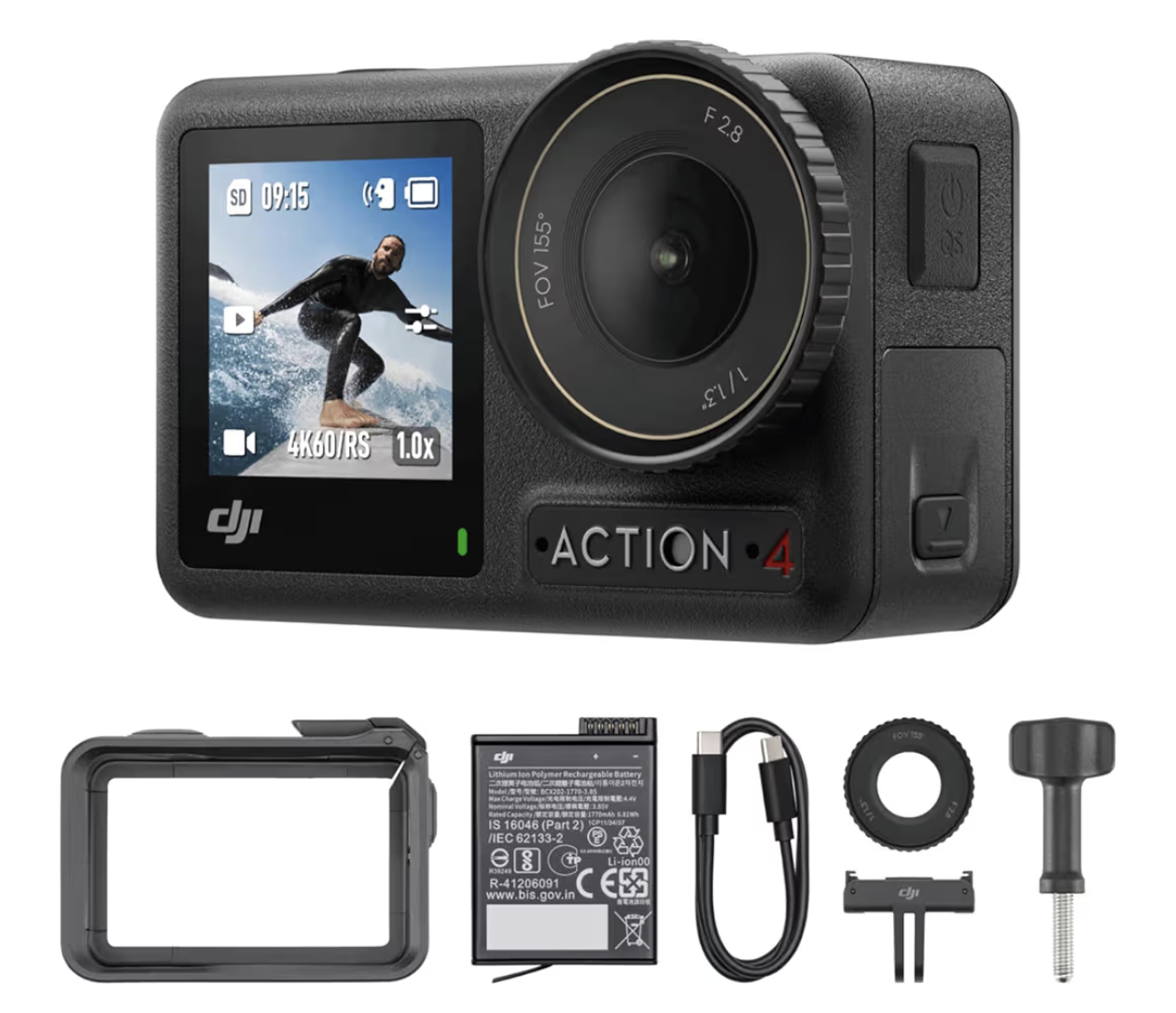 Amazon DJI Pack Essential Osmo Action 4 | $3,053 si pagas con Banorte a 6msi