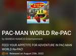 Nintendo Eshop Argentina: Pac-Man World Re-PAC (170 pesos mexicanos sin impuestos)