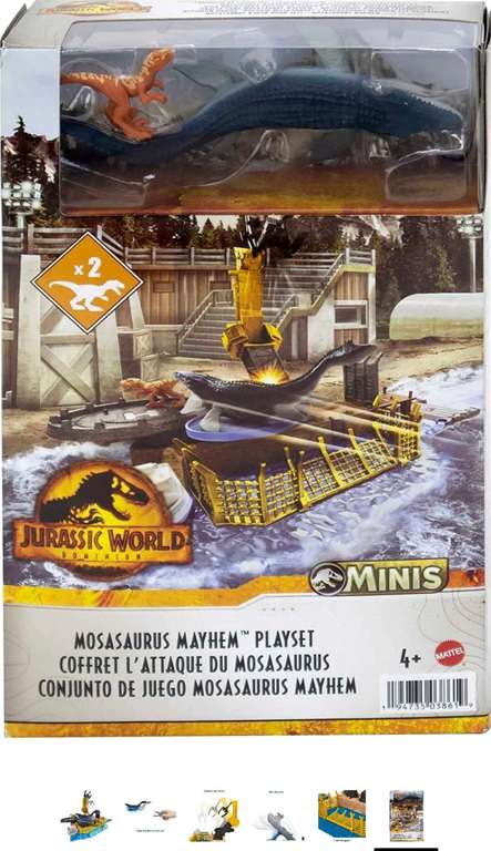 Amazon: Jurassic World, Playset de Mosasaurus Mayhem