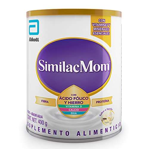 Amazon: Similac Mom Sabor Vainilla 400 g, Suplemento alimenticio