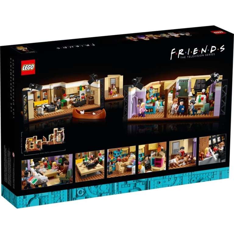 Bodega Aurrera - Lego iconos departamentos de friends (2048 piezas)